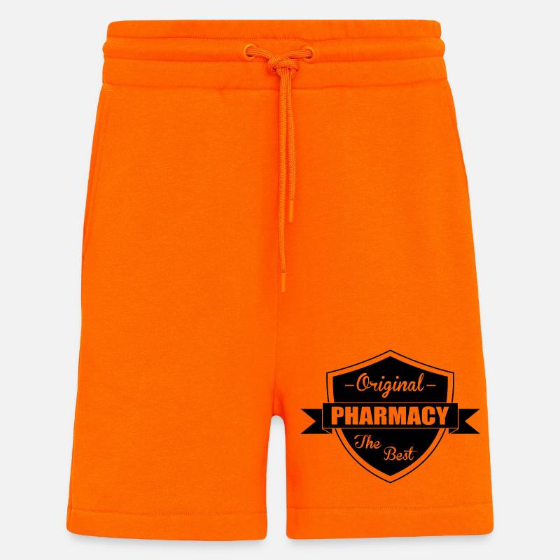 Pharmacy - Shorts - made by SPREAD - SUNSET ORANGE