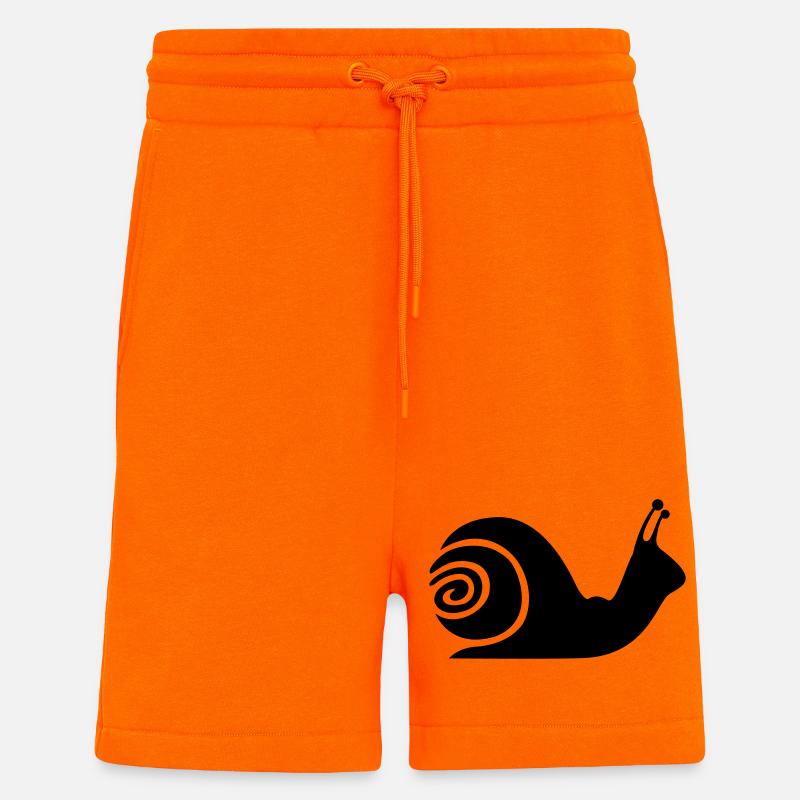 Schnecke - Shorts - made by SPREAD - SUNSET ORANGE