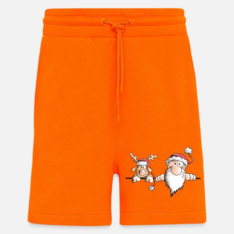 Das Weihnachts Team - Shorts - made by SPREAD - SUNSET ORANGE