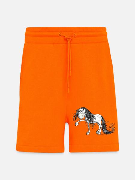 Andalusian Horse - Shorts - made by SPREAD - SUNSET ORANGE