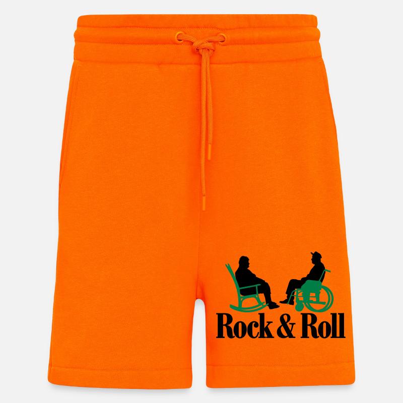 Rock n Roll 2clr New - Short bio décontracté fabriqué en UE - SUNSET ORANGE
