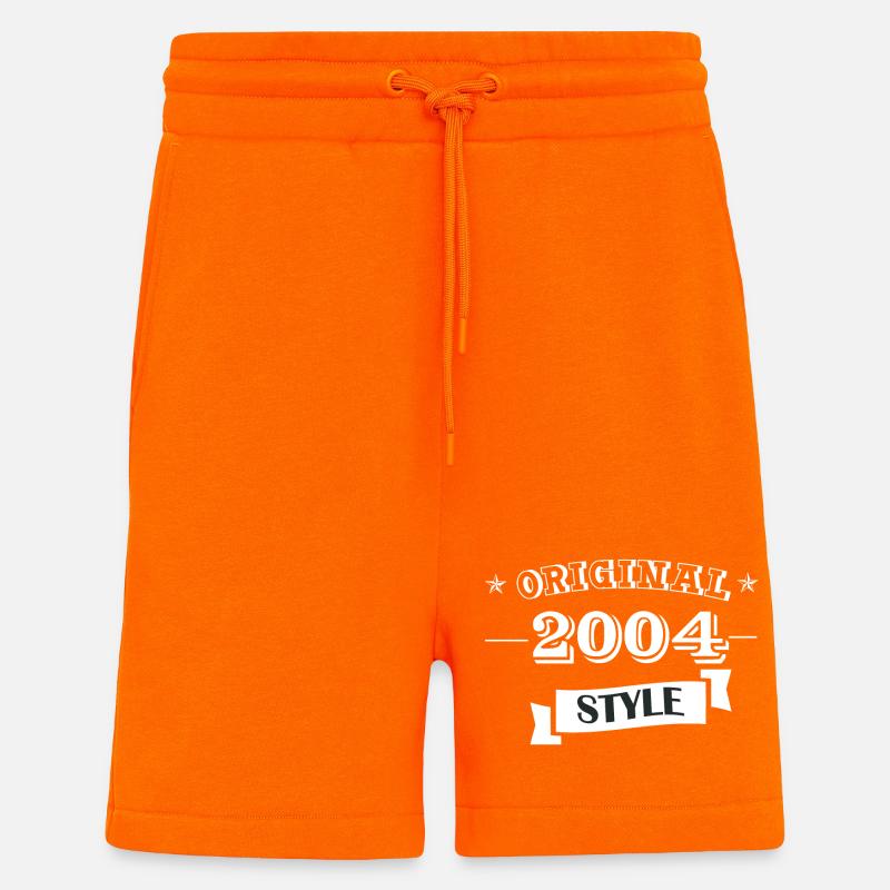 Original 2004 Style - Shorts - made by SPREAD - SUNSET ORANGE