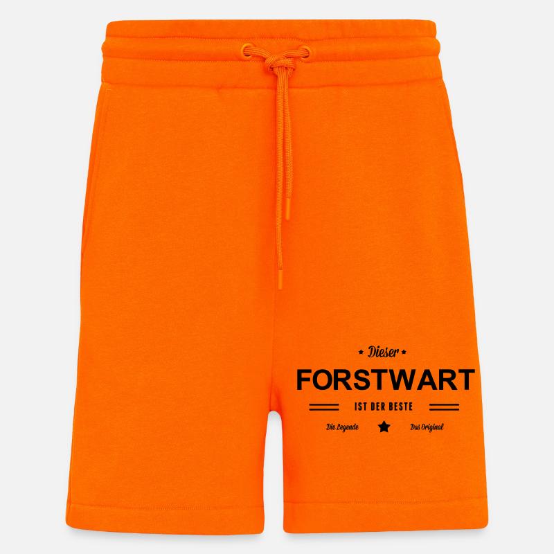 Bester Forstwart - Shorts - made by SPREAD - SUNSET ORANGE