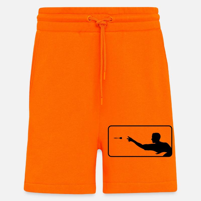 dart dartsport - Shorts - made by SPREAD - SUNSET ORANGE