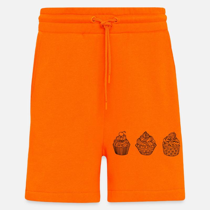 Muffins Törtchen Desing  - Shorts - made by SPREAD - SUNSET ORANGE