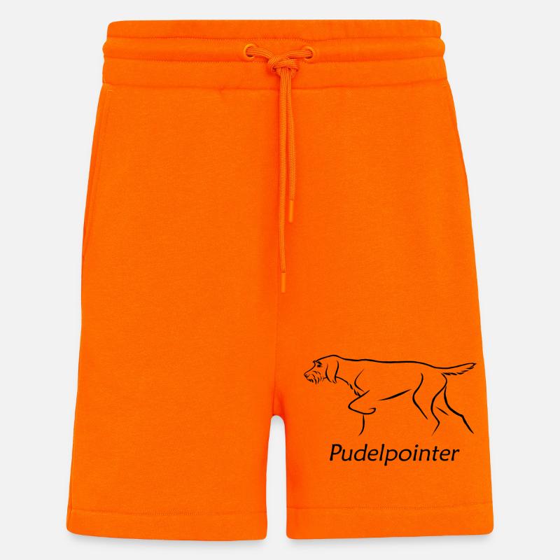 Pudelpointer - Shorts - made by SPREAD - SUNSET ORANGE