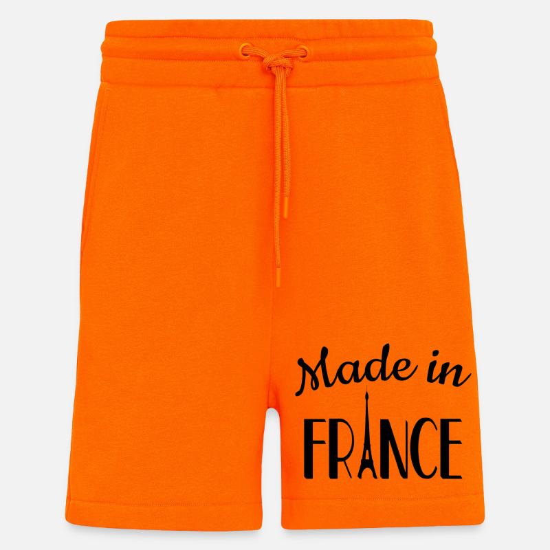Hergestellt in Frankreich - Shorts - made by SPREAD - SUNSET ORANGE