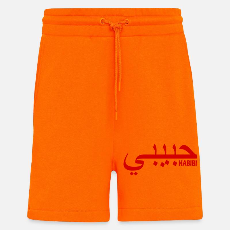 Habibi - Shorts - made by SPREAD - SUNSET ORANGE