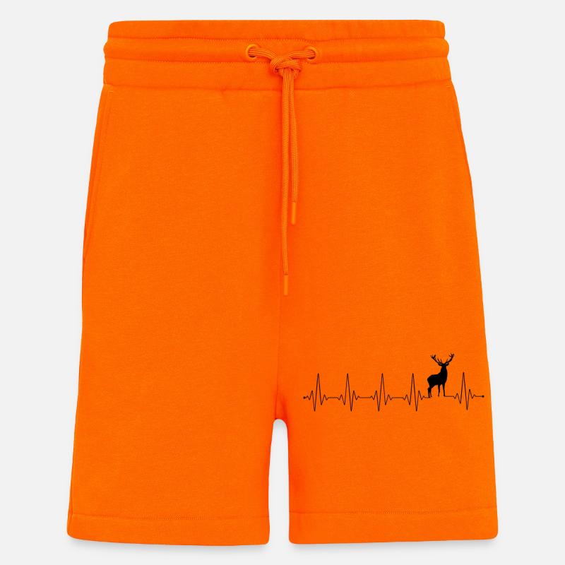 Please Upload Design Image - Shorts - made by SPREAD - SUNSET ORANGE