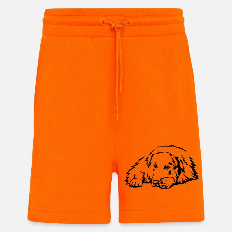 Pyreneenberghund - Short bio décontracté fabriqué en UE - SUNSET ORANGE