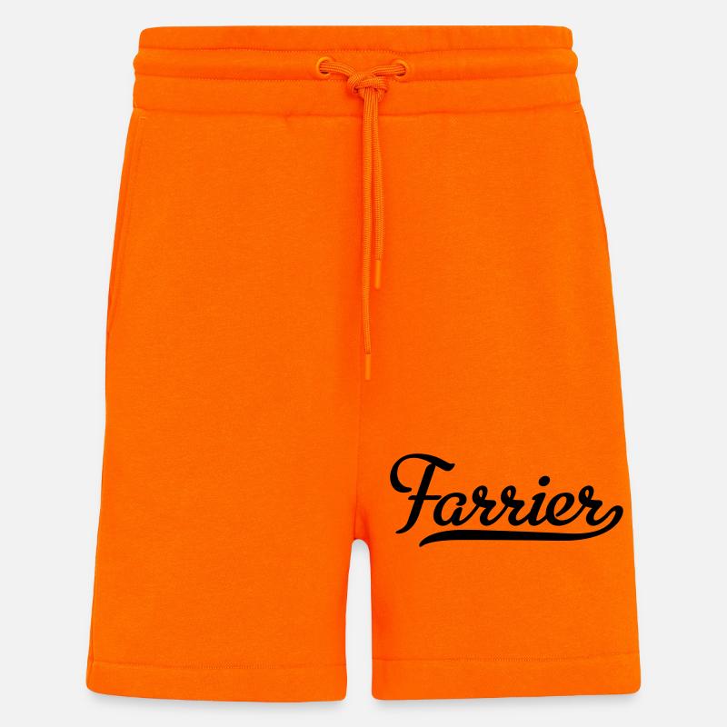 farrier - Short bio décontracté fabriqué en UE - SUNSET ORANGE