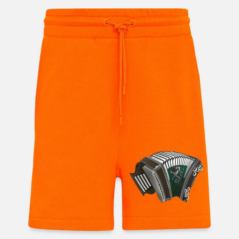 Steirische Harmonika - Steiermark | ZiachON! - Shorts - made by SPREAD - SUNSET ORANGE