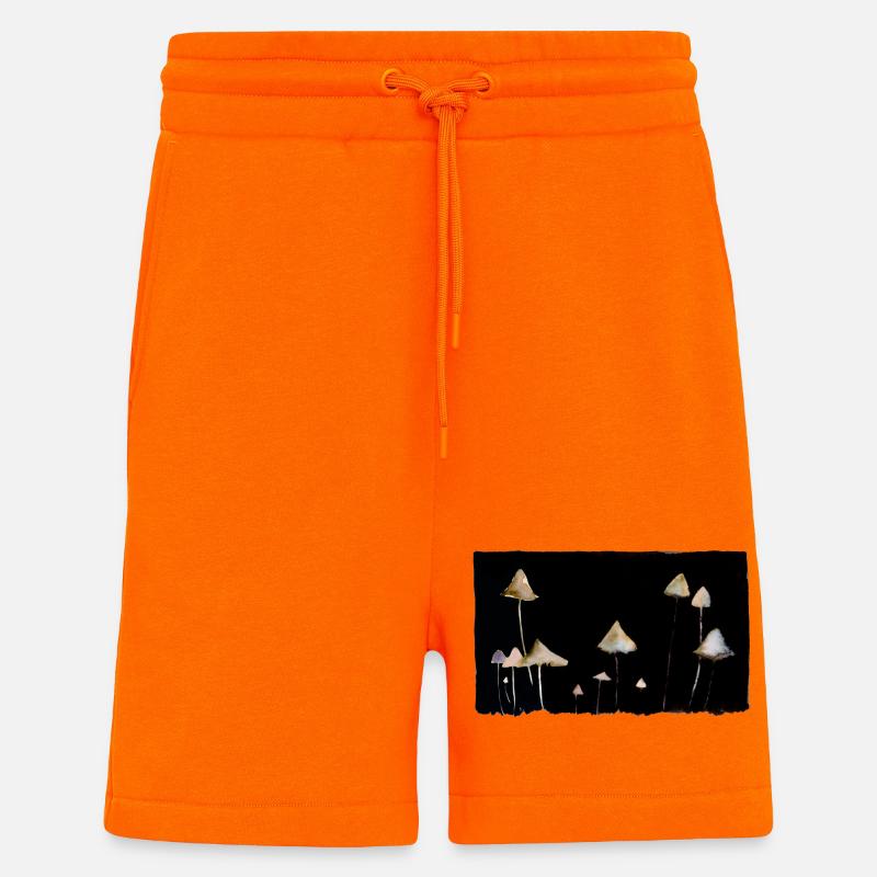 Pilze - Shorts - made by SPREAD - SUNSET ORANGE
