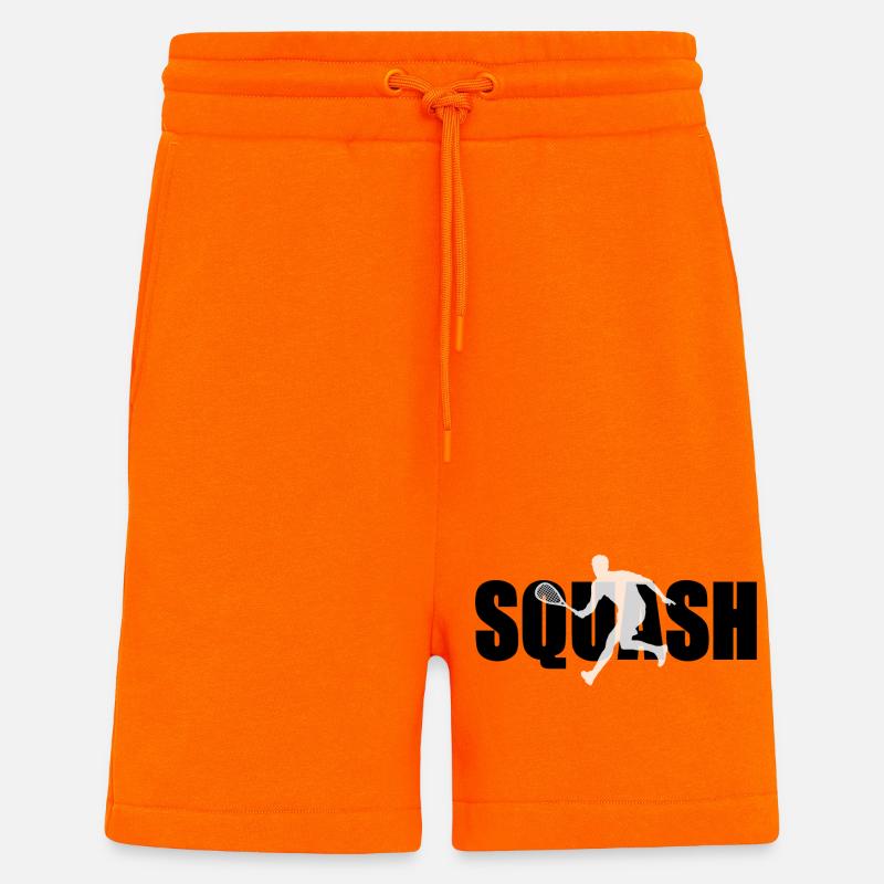 squash - Shorts - made by SPREAD - SUNSET ORANGE