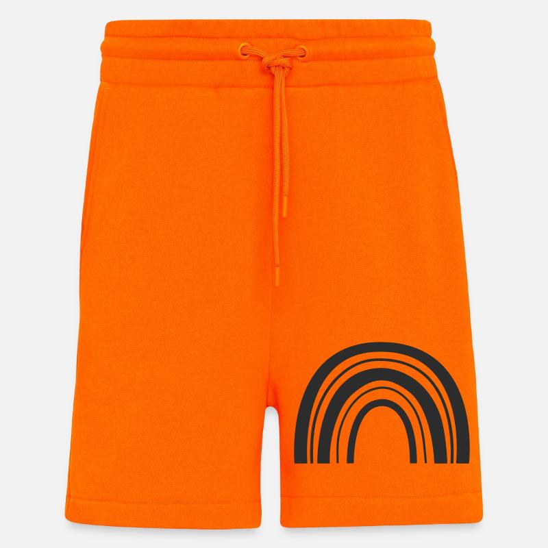 Rainbow - Shorts - made by SPREAD - SUNSET ORANGE