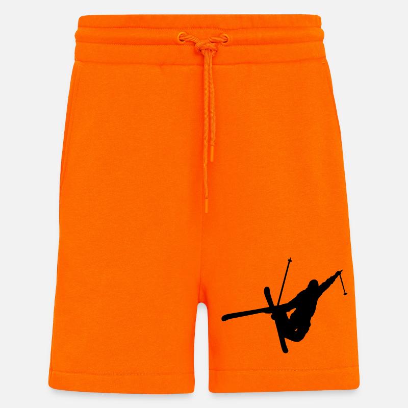 Freeski - Shorts - made by SPREAD - SUNSET ORANGE