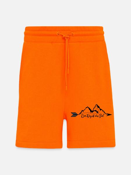 Der Weg ist das Ziel - Shorts - made by SPREAD - SUNSET ORANGE