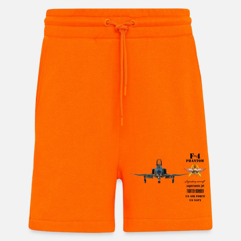F-4 Phantom - Shorts - made by SPREAD - SUNSET ORANGE