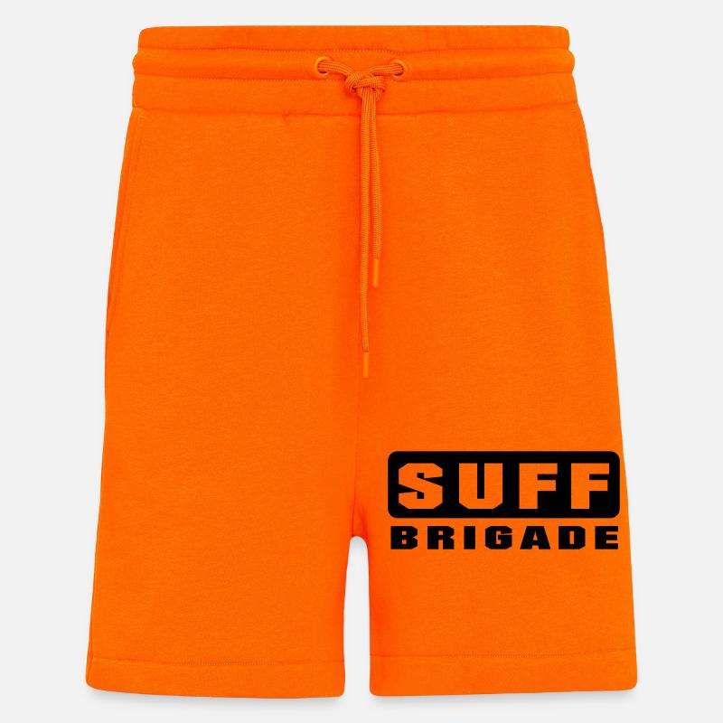 Suff Brigade - Shorts - made by SPREAD - SUNSET ORANGE