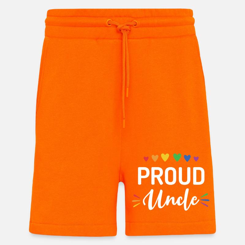 Stolzer Onkel - Shorts - made by SPREAD - SUNSET ORANGE