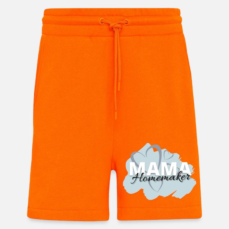Mama Homemaker - Shorts - made by SPREAD - SUNSET ORANGE