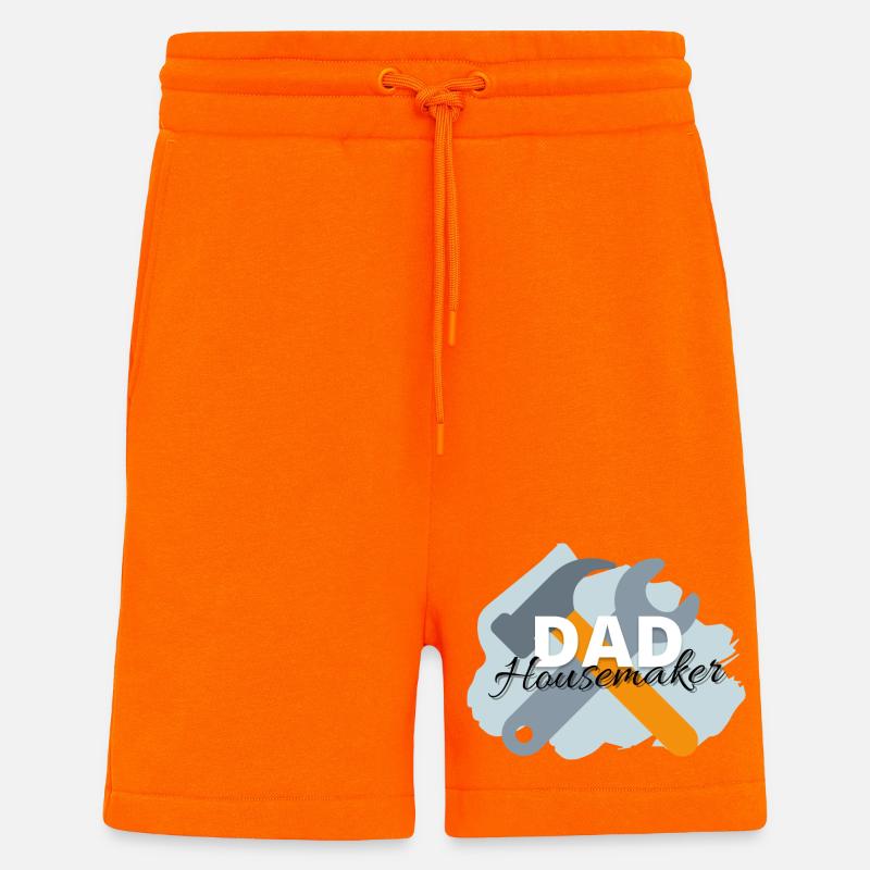 Dad Housemaker - Shorts - made by SPREAD - SUNSET ORANGE