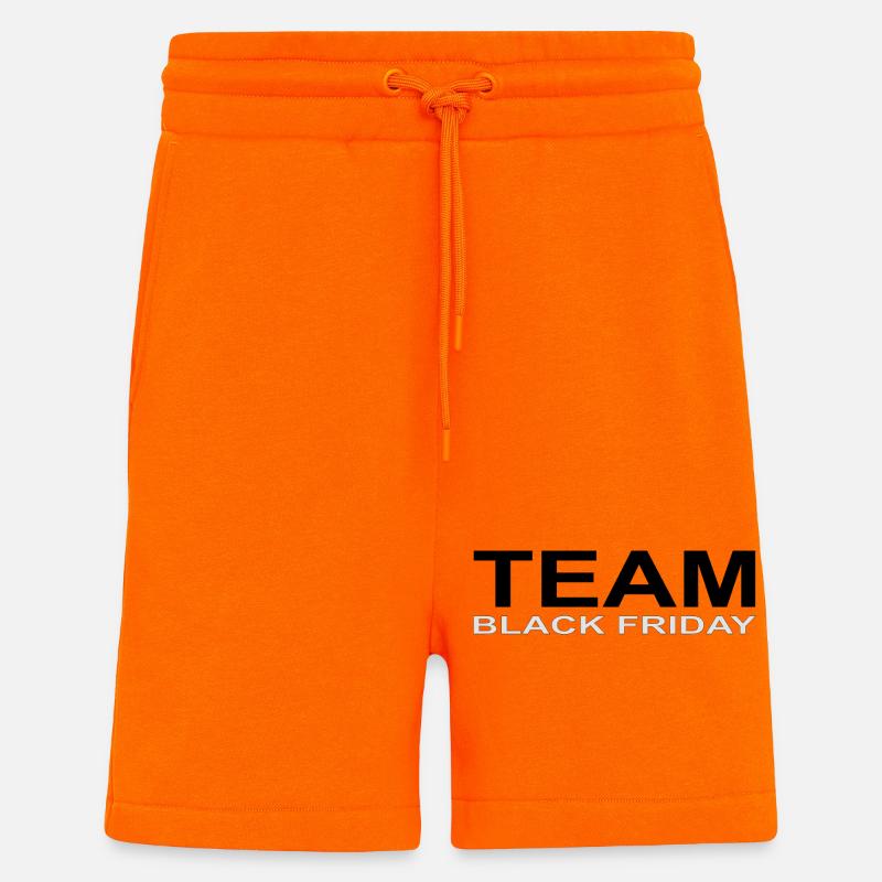 Team Black Friday - Shorts - made by SPREAD - SUNSET ORANGE