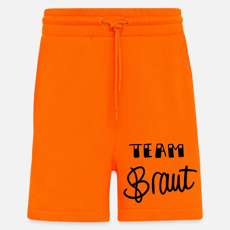 Team Braut - Shorts - made by SPREAD - SUNSET ORANGE