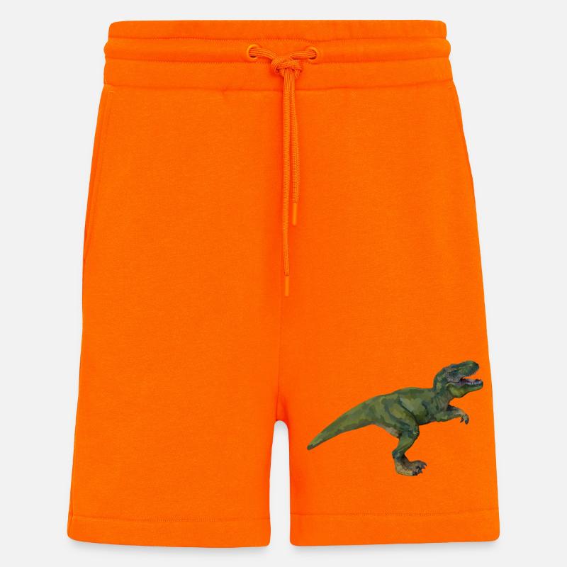 Tom T-Rex - Short bio décontracté fabriqué en UE - SUNSET ORANGE