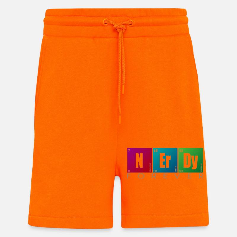 NERDY forever - NERDY Elements - Shorts - made by SPREAD - SUNSET ORANGE