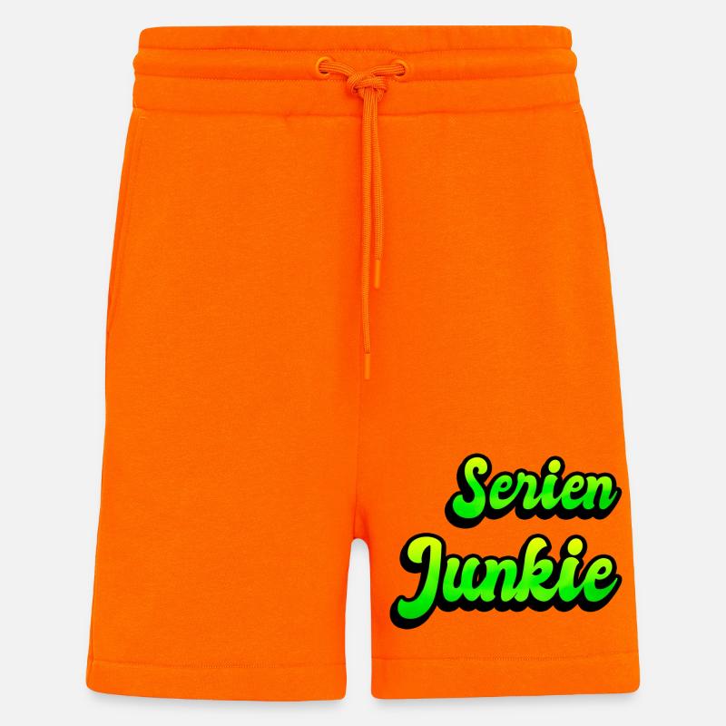 Serien Junkie - Shorts - made by SPREAD - SUNSET ORANGE