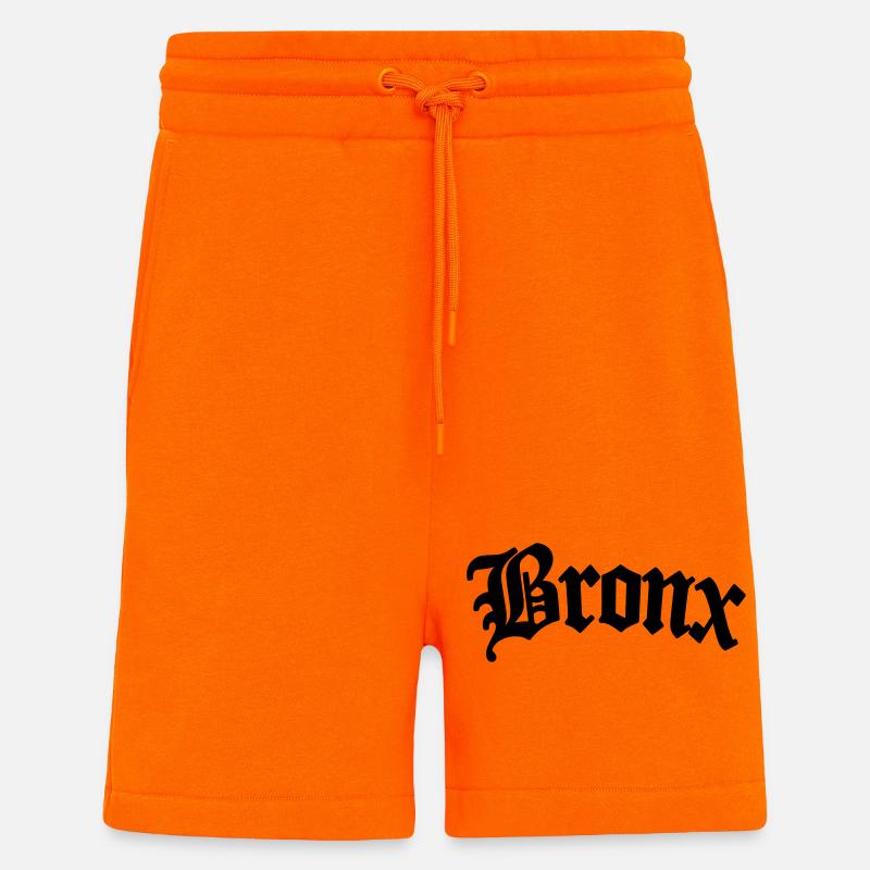 Bronx - Short bio décontracté fabriqué en UE - SUNSET ORANGE