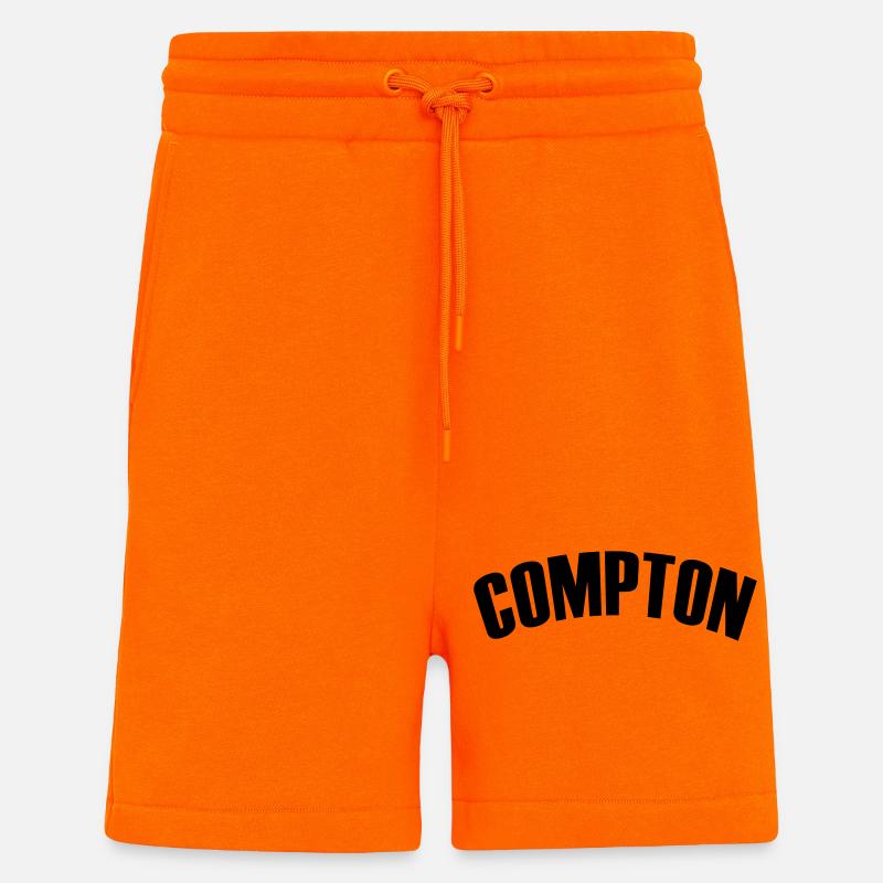 Chemise Compton - Short bio décontracté fabriqué en UE - SUNSET ORANGE