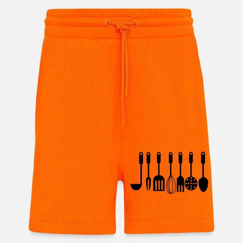 Küchenutensilien - Shorts - made by SPREAD - SUNSET ORANGE