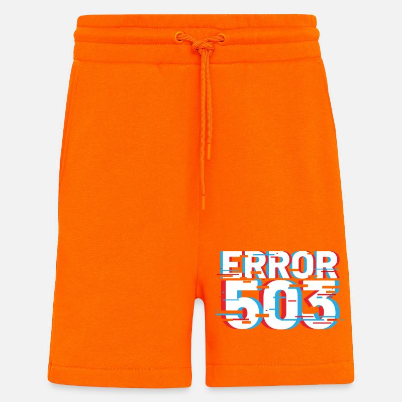 Error 503 Glitch - Shorts - made by SPREAD - SUNSET ORANGE