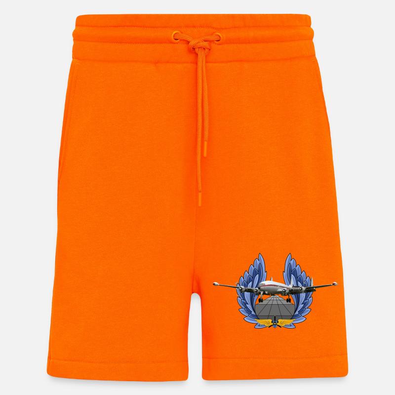 Super Constellation - Shorts - made by SPREAD - SUNSET ORANGE