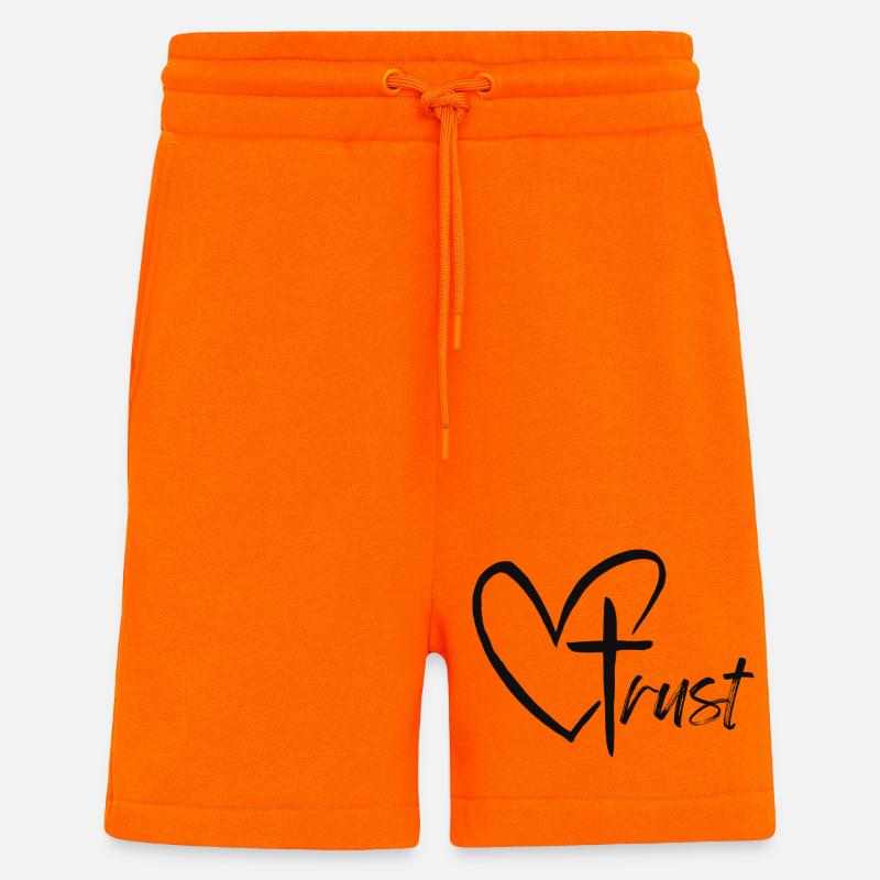 Vertrauen - Shorts - made by SPREAD - SUNSET ORANGE
