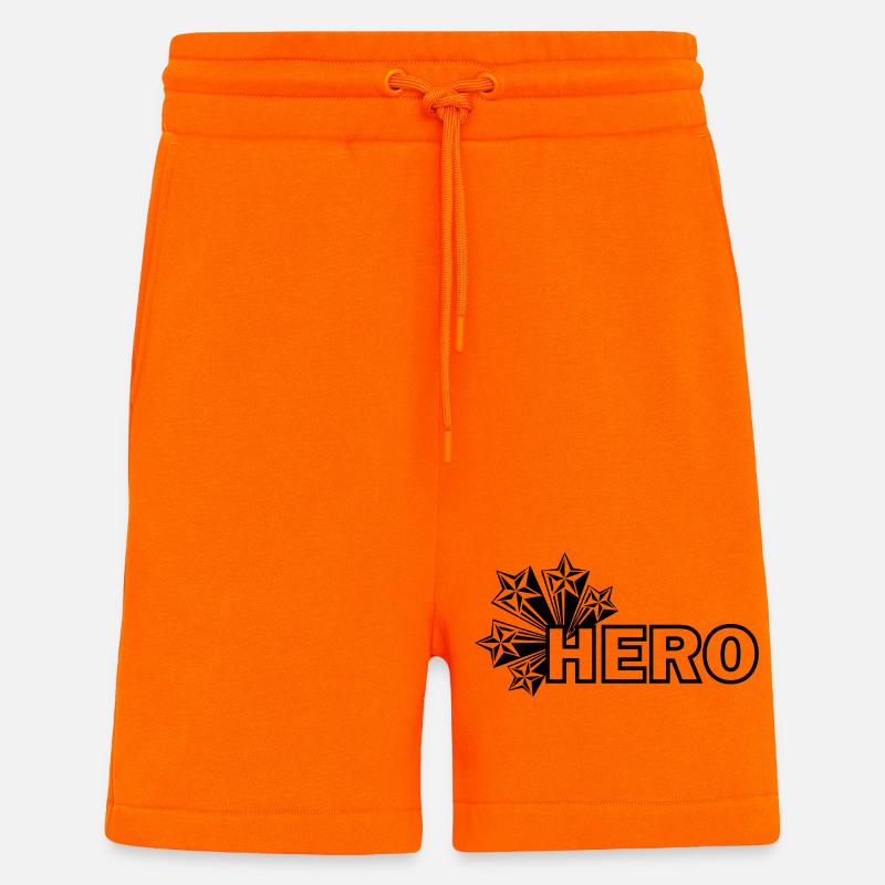 Mein Held Stern - Shorts - made by SPREAD - SUNSET ORANGE