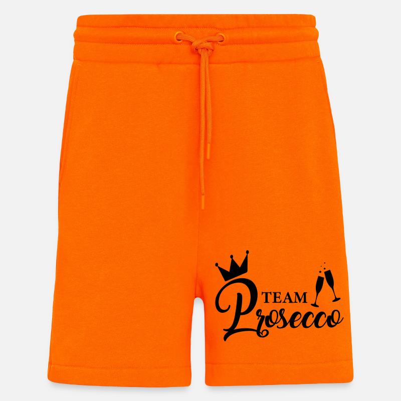 Team Prosecco! - Shorts - made by SPREAD - SUNSET ORANGE