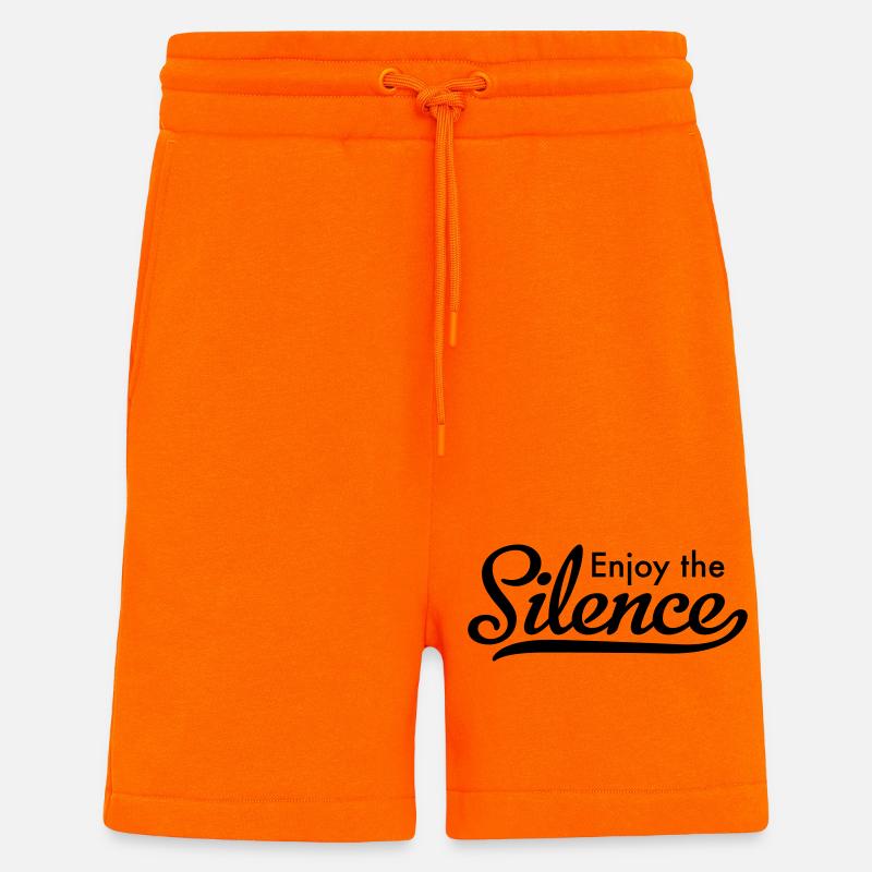 Enjoy the Silence - Shorts - made by SPREAD - SUNSET ORANGE