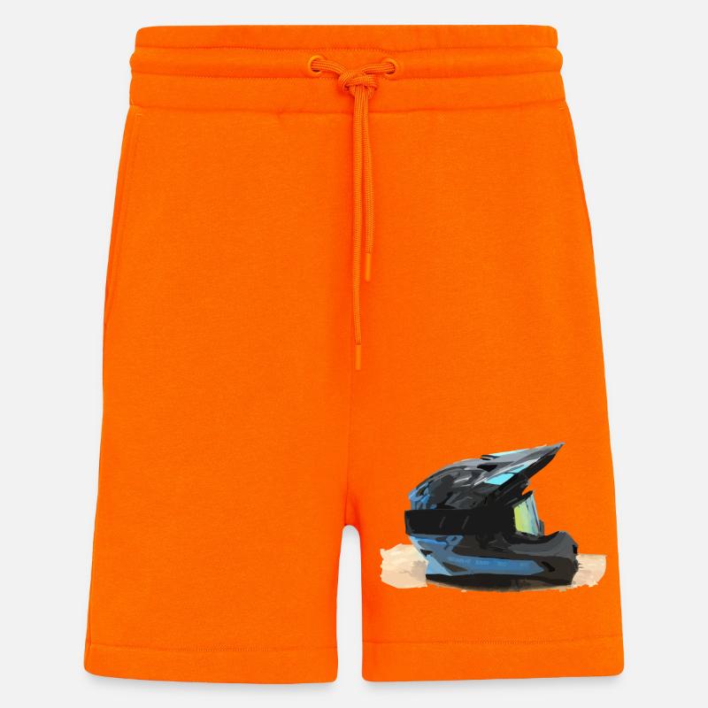 Motocross Helm - Shorts - made by SPREAD - SUNSET ORANGE