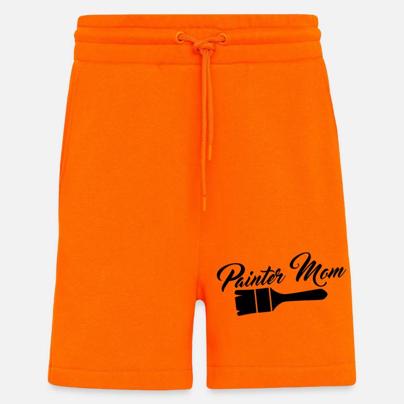 Painter Mom - Shorts - made by SPREAD - SUNSET ORANGE