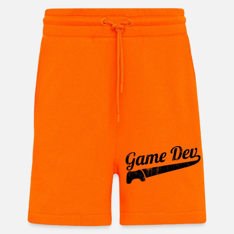 Game Development Saying - Shorts - made by SPREAD - SUNSET ORANGE