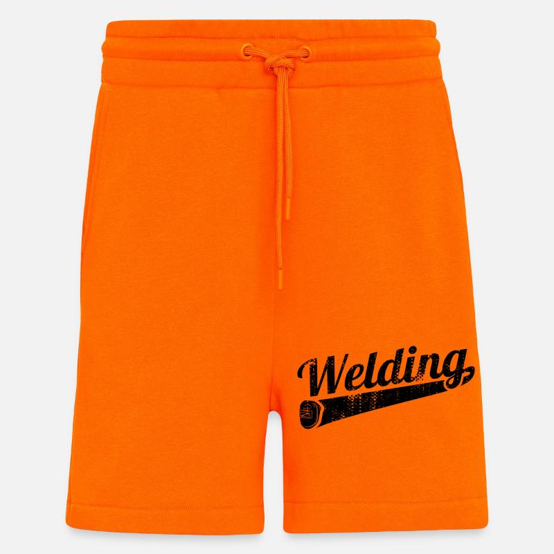 Weld - Shorts - made by SPREAD - SUNSET ORANGE