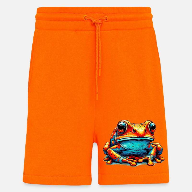 Frosch - Shorts - made by SPREAD - SUNSET ORANGE