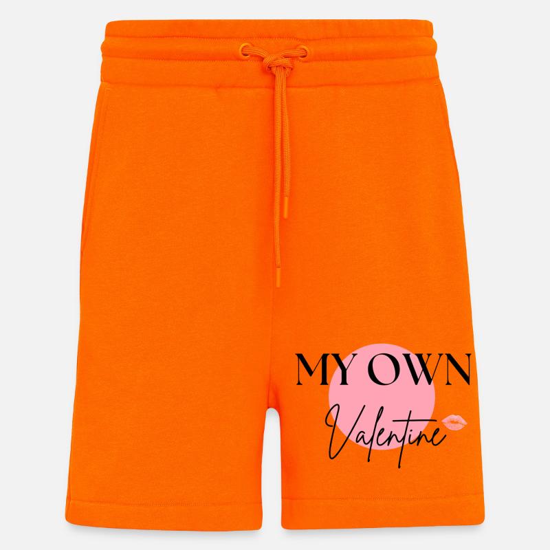 MY OWN VALENTINE - Shorts - made by SPREAD - SUNSET ORANGE