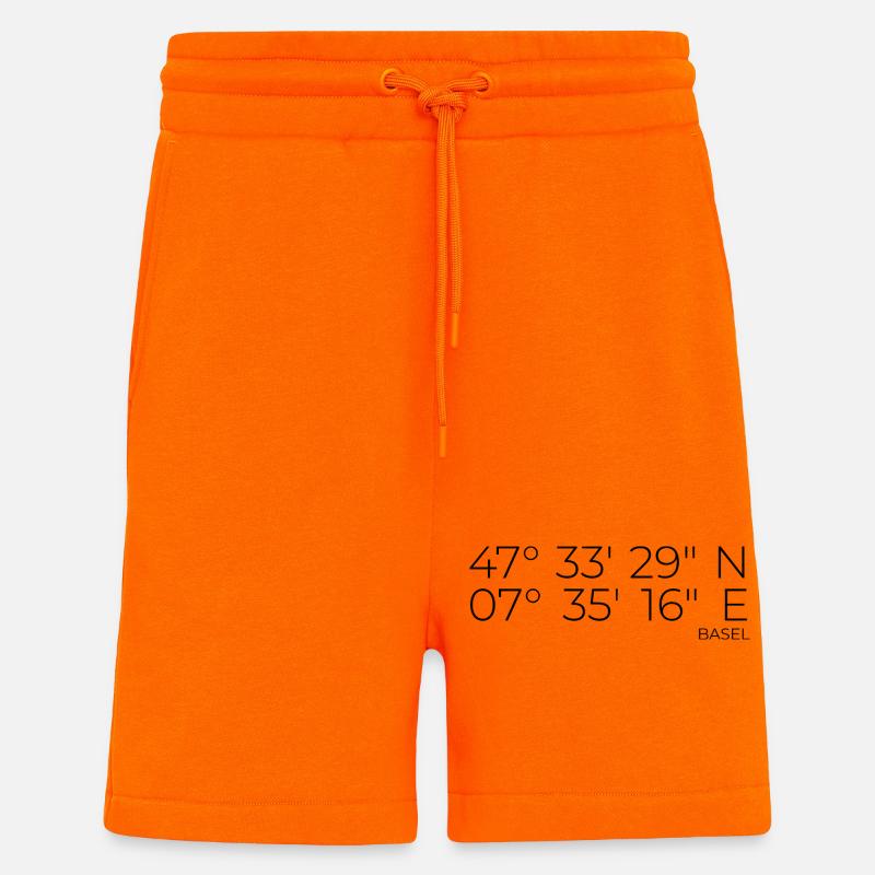 coordinates Basel - Shorts - made by SPREAD - SUNSET ORANGE