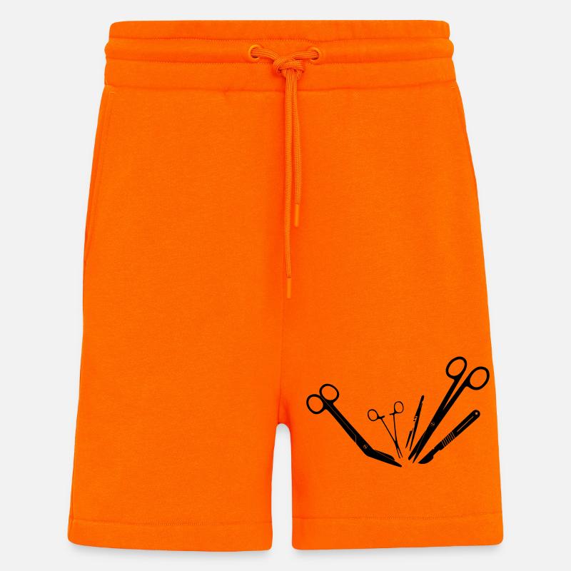 Operation tools - Shorts - made by SPREAD - SUNSET ORANGE