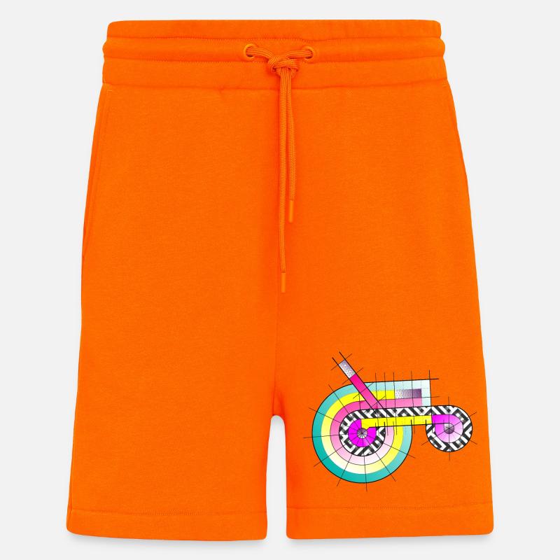 Traktor mal anders - Shorts - made by SPREAD - SUNSET ORANGE