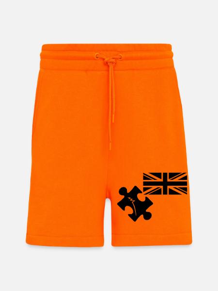 Puzzle John Spilsbury - Short bio décontracté fabriqué en UE - SUNSET ORANGE